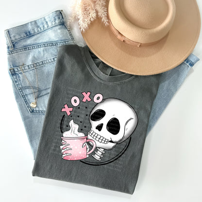 XOXO Skeleton Valentine's Day T-shirt