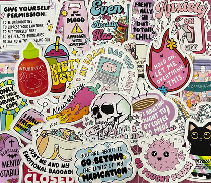 Mental Health Sticker Pack