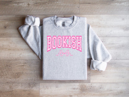 Bookish Coquette Bow Sweatshirt