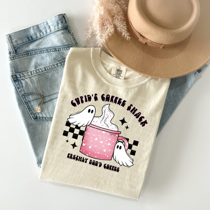 Cupid's Coffee Shack Valentine's Day T-shirt
