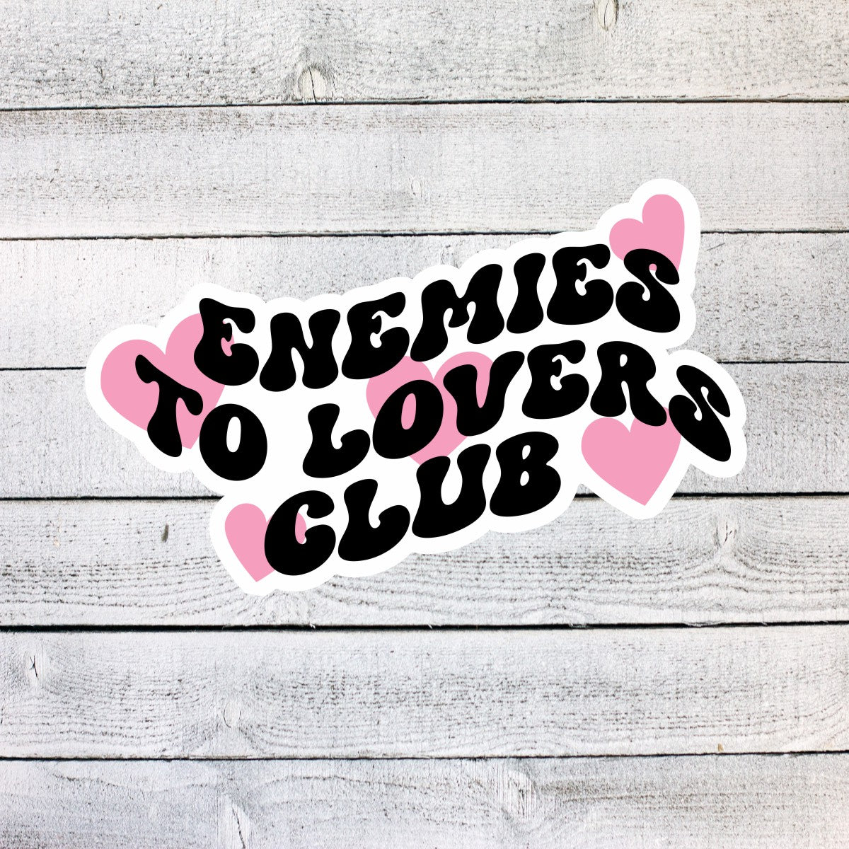 Enemies to Lovers Club Sticker
