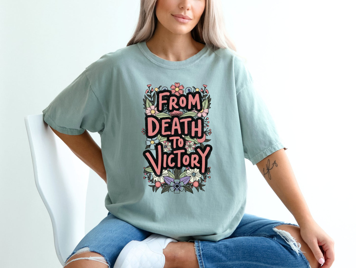 From Death to Victory Christian Easter Shirt