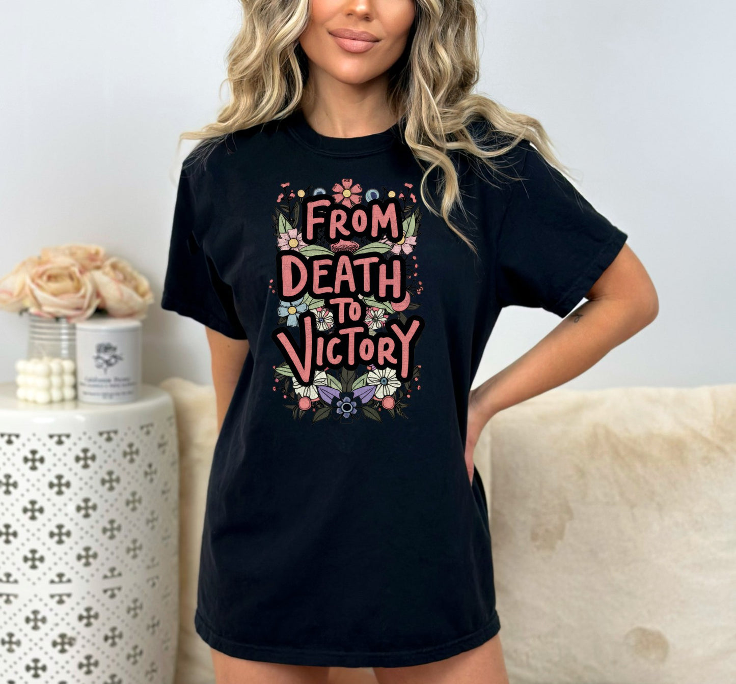 From Death to Victory Christian Easter Shirt