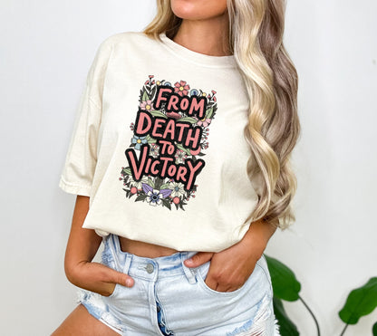 From Death to Victory Christian Easter Shirt