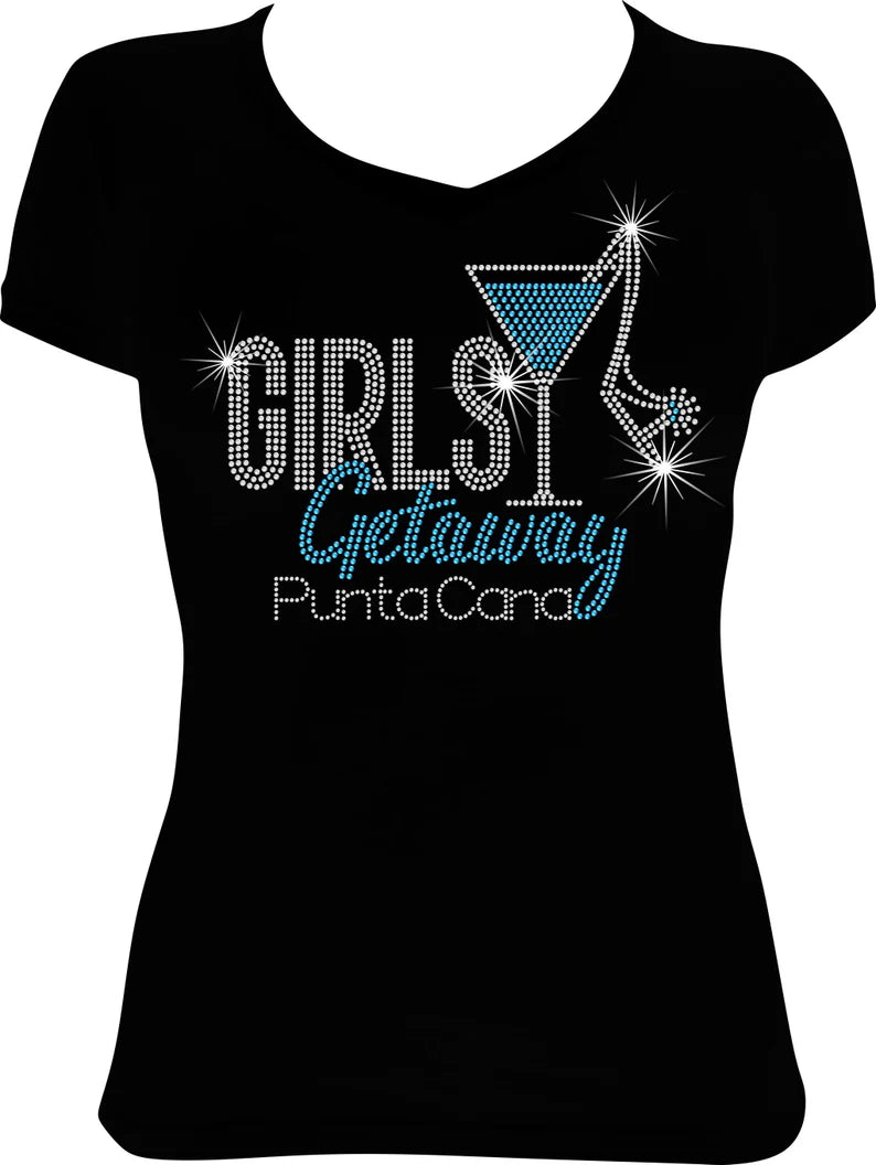 Girls Getaway Martini Destination Shirt