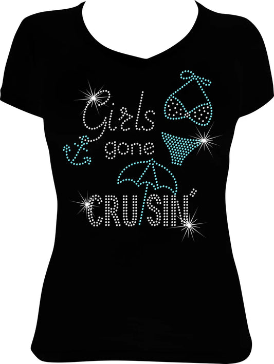 Girls Gone Cruisin' Bikini Rhinestone Shirt