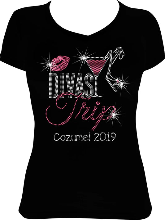Divas Trip Martini Destination Shirt