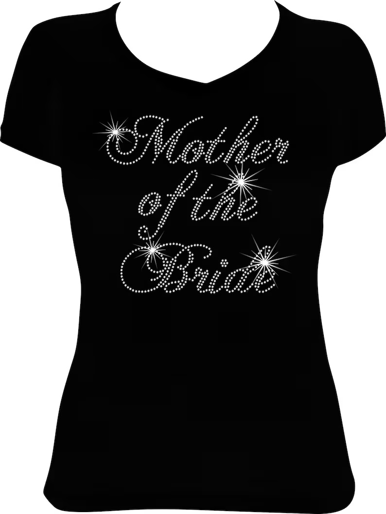 Mother of the Bride Rhinestone Shirt