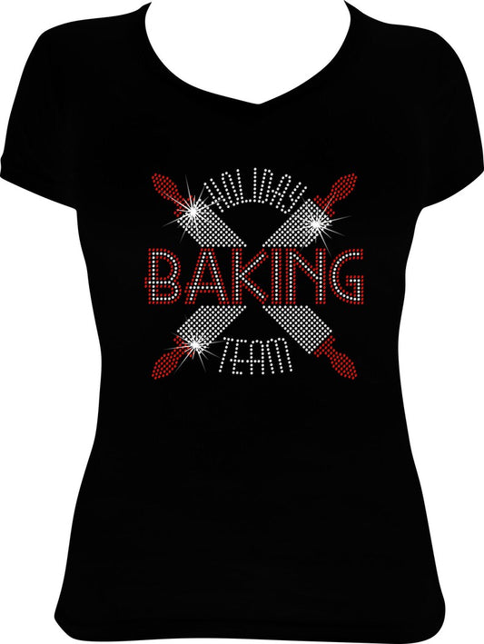 Holiday Baking Team Rhinestone Shirt
