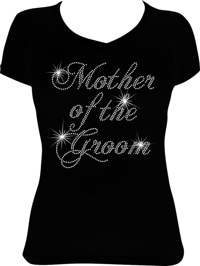 Mother of the Groom Rhinestone Shirt