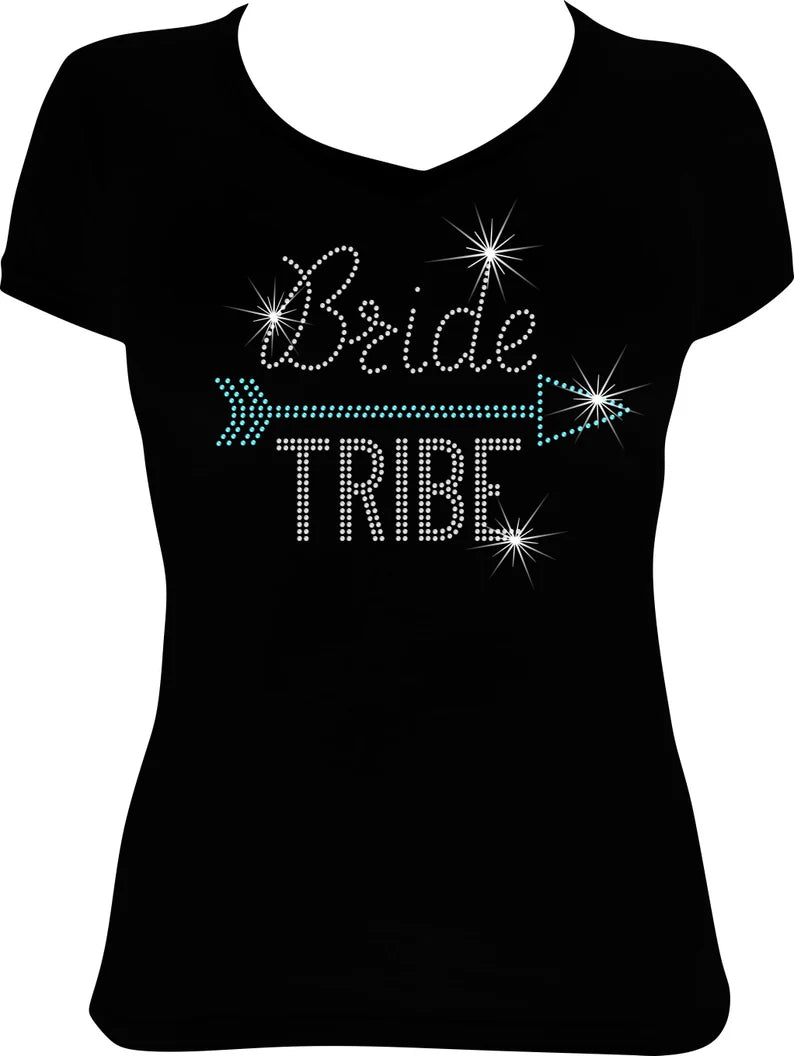 Bride Tribe Rhinestone Shirt