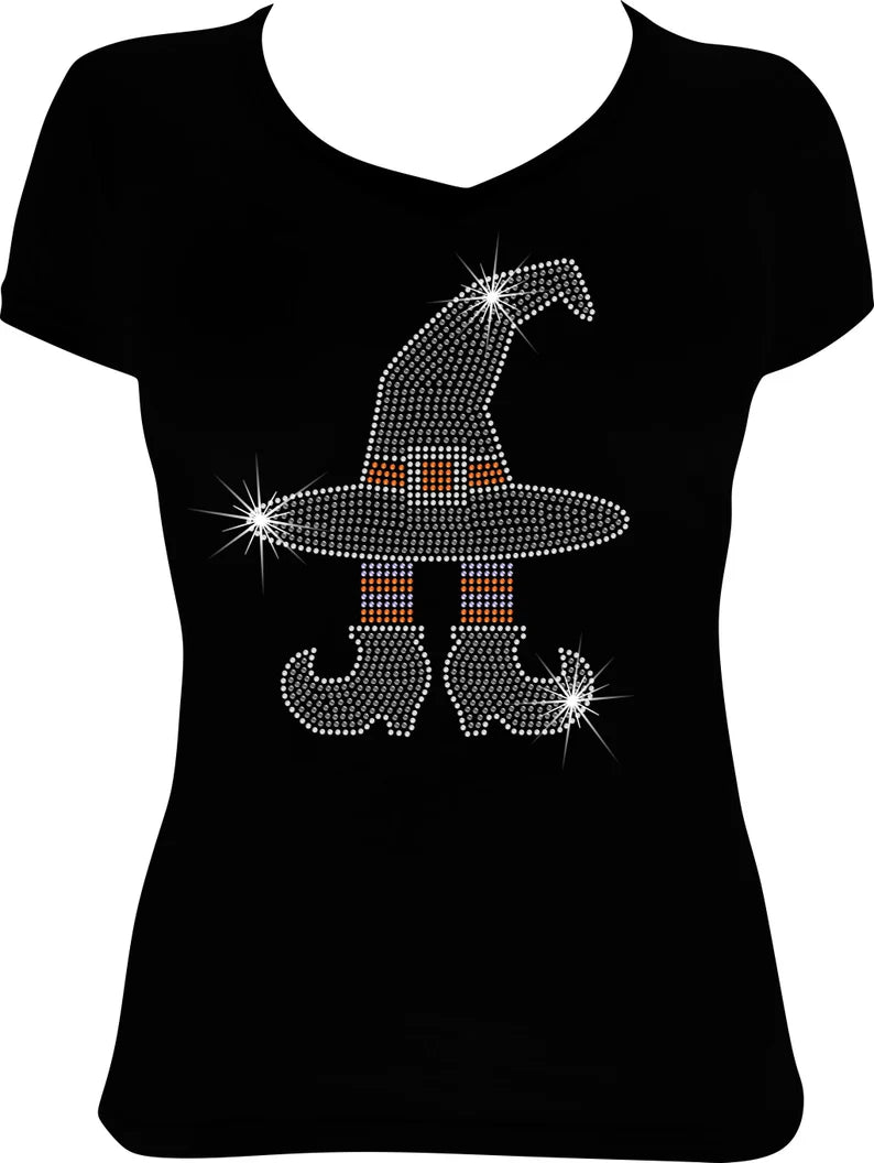 Witch Hat Rhinestone Shirt