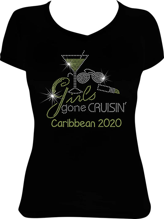 Girls Gone Cruisin' Destination Rhinestone Shirt