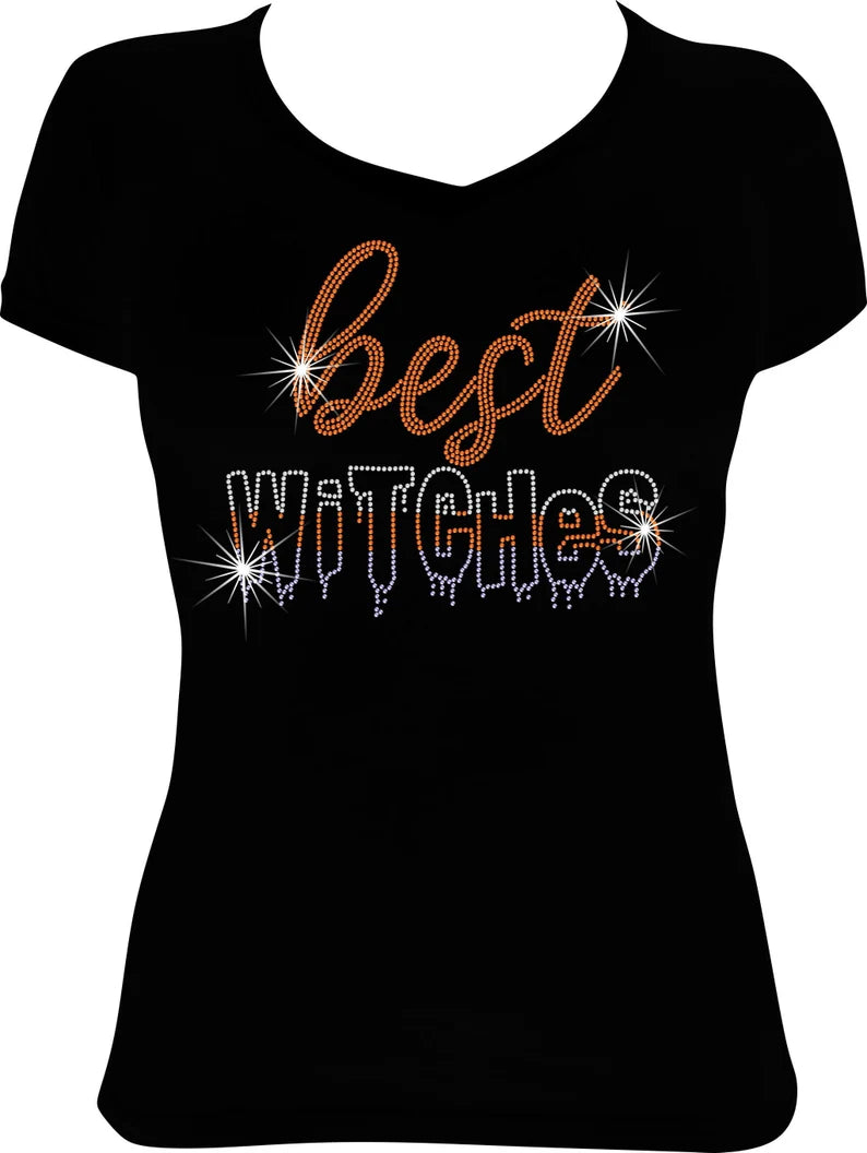 Best Witches Rhinestone Shirt