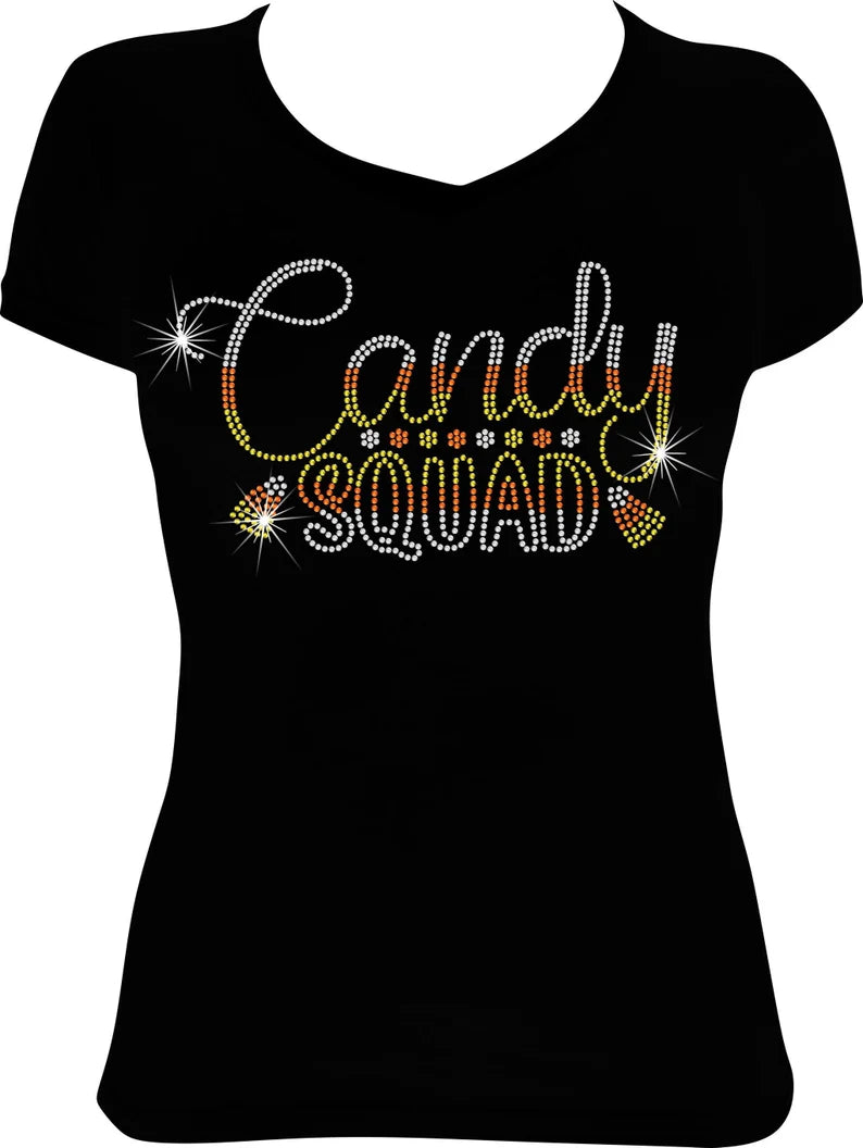 Candy Squad Rhinestone Shirt