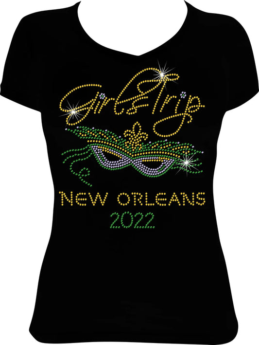 Girls Trip New Orleans (Any Year) Rhinestone Shirt