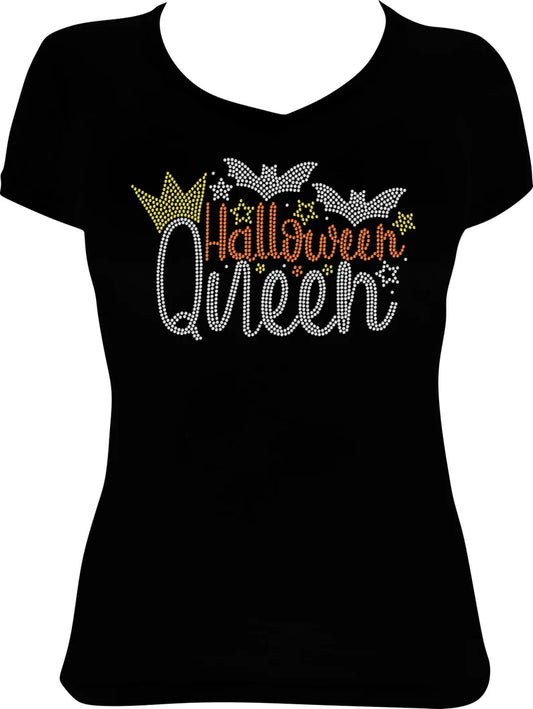 Halloween Queen Rhinestone Shirt