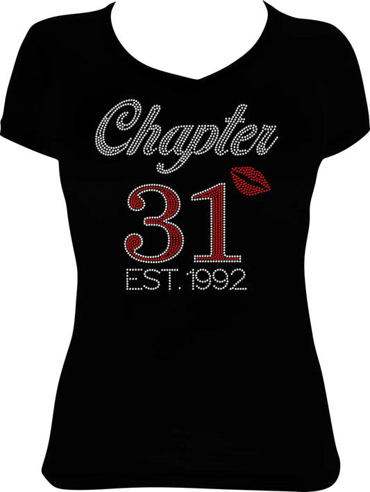 Chapter 31 Est. 1992 Rhinestone Shirt