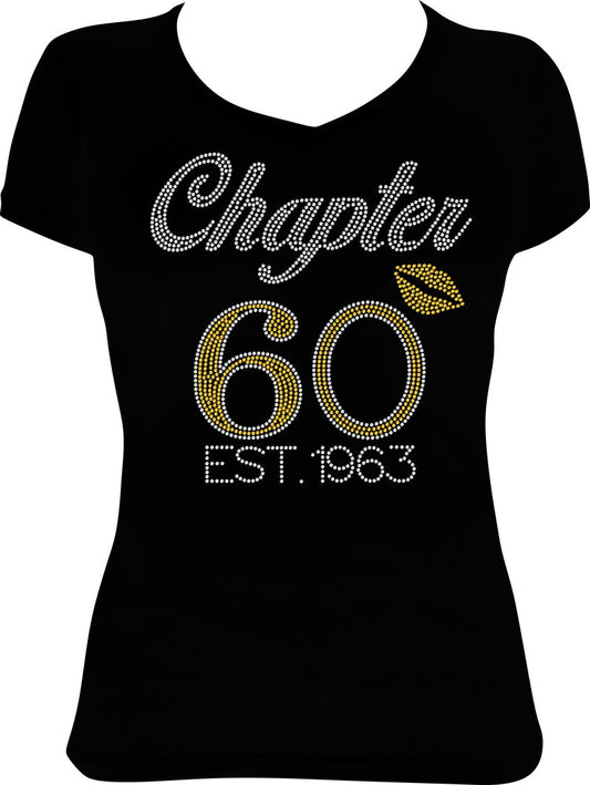 Chapter (Any Age) Est. (Any Year) Rhinestone Shirt