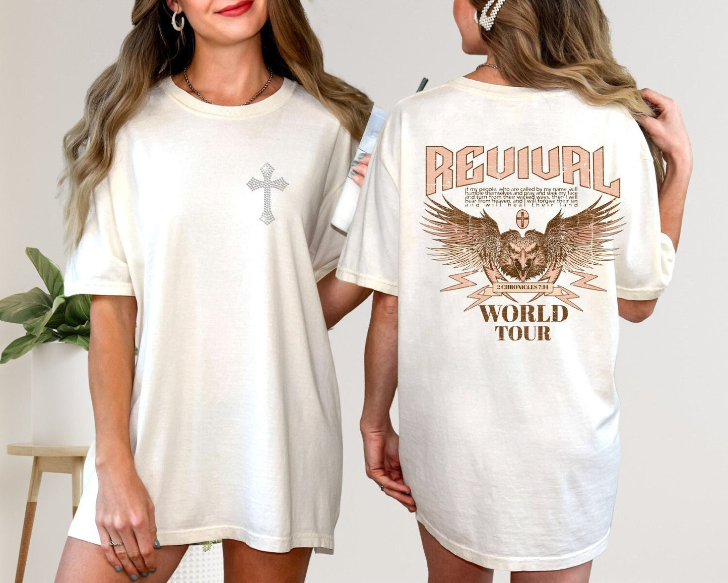 Christian Shirts Boho Christian Shirt Religious Tshirt Christian T Shirts Bible Verse Shirt Revival World Tour Shirt