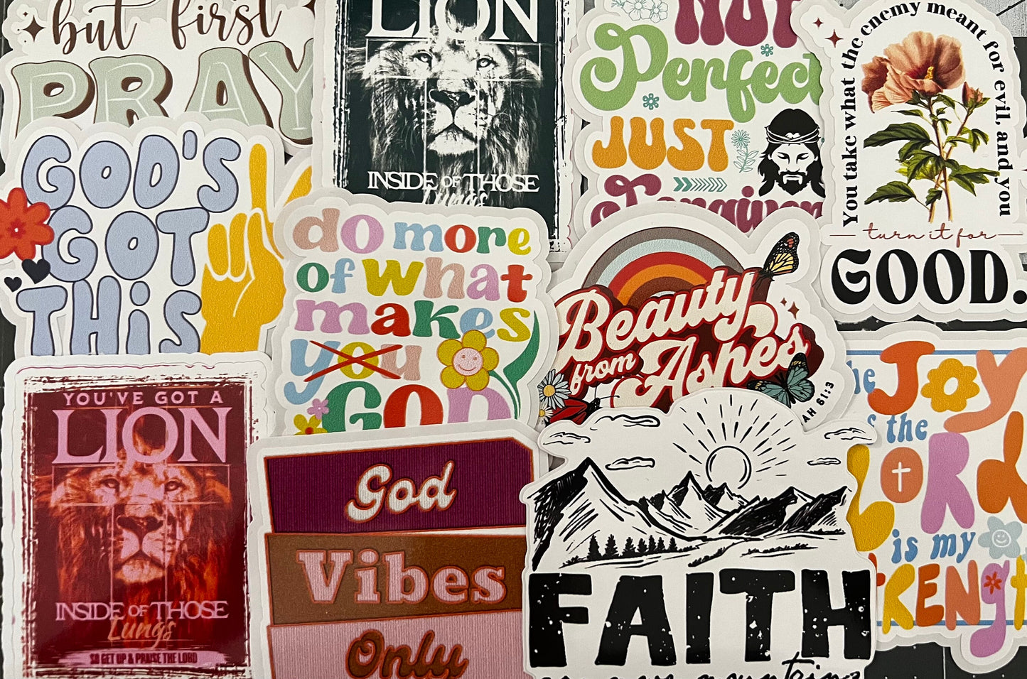 Christian Sticker Pack, Mystery Pick Sticker Pack, Sticker, Sticker Pack, Stickers, Bible Stickers, Faith Stickers, Laptop Stickers