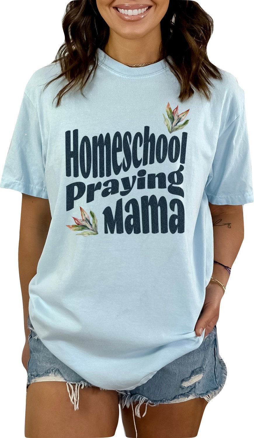 Mothers Day Shirt Christian Mother's Day Shirt Mothers Day TShirt Religious Mothers Day Gift Shirt Homeschool Praying Mama Shirt