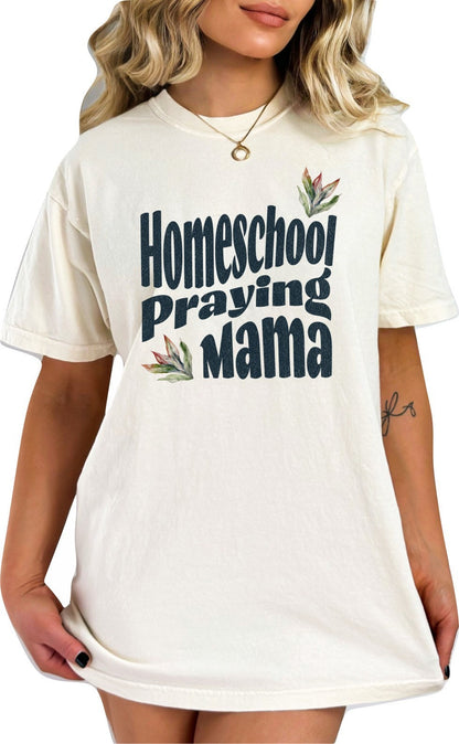 Mothers Day Shirt Christian Mother's Day Shirt Mothers Day TShirt Religious Mothers Day Gift Shirt Homeschool Praying Mama Shirt