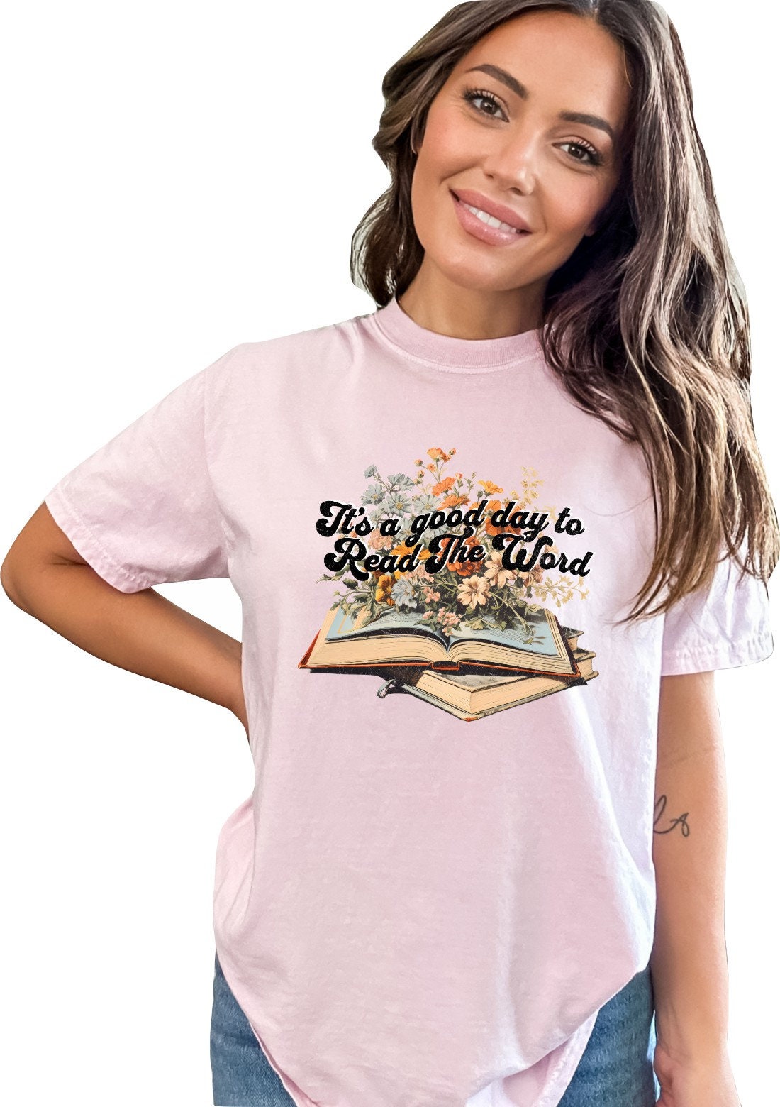 Christian Shirts Boho Christian Shirt Religious Tshirt Christian T Shirts Bible Verse Shirt It's a Good Day to Read the Word Shirt