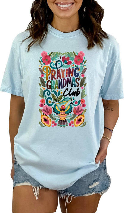 Mothers Day Shirt Christian Mother's Day Shirt Mothers Day TShirt Religious Mothers Day Gift Christian Mom Shirt Praying Grandmas Club Shirt