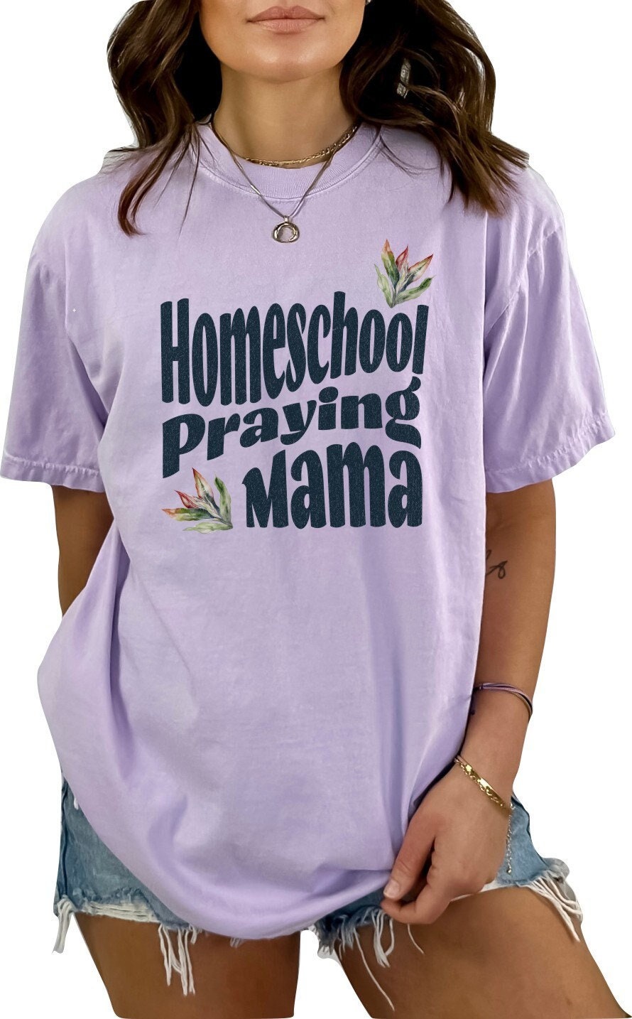 Mothers Day Shirt Christian Mother's Day Shirt Mothers Day TShirt Religious Mothers Day Gift Shirt Homeschool Praying Mama Shirt