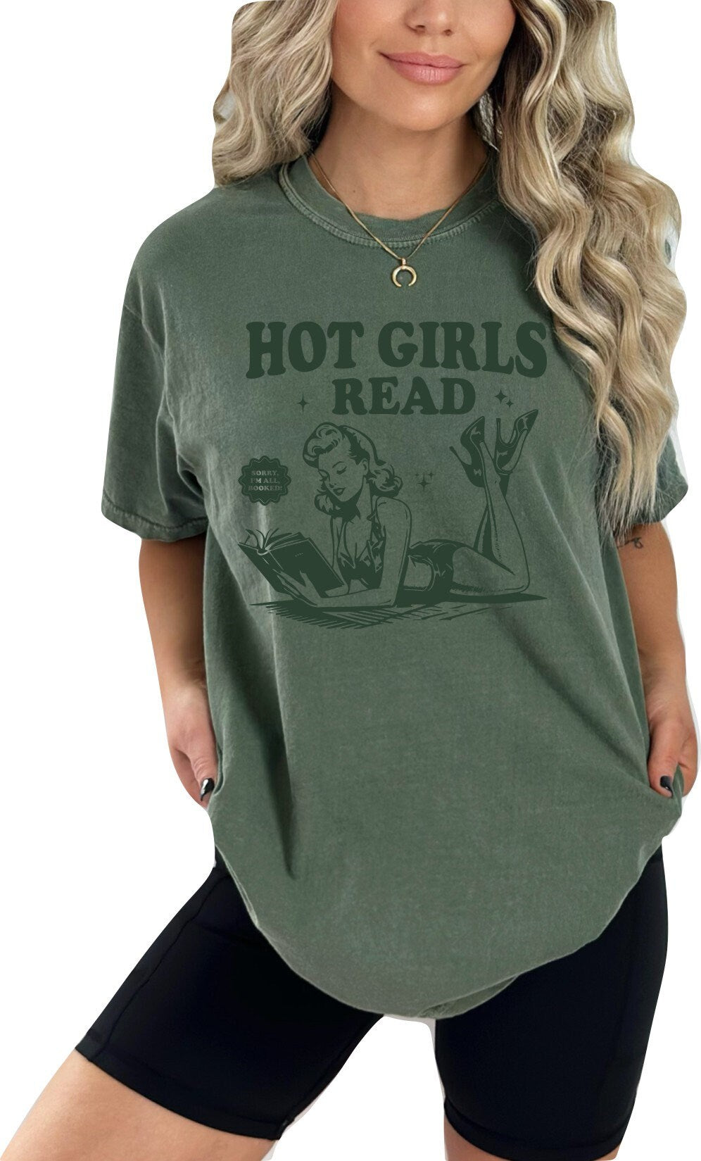 Book Shirt Hot Girls Read TShirt Book Lover Shirt Book TShirt women Reading Shirts Book Club Shirt Comfort Colors