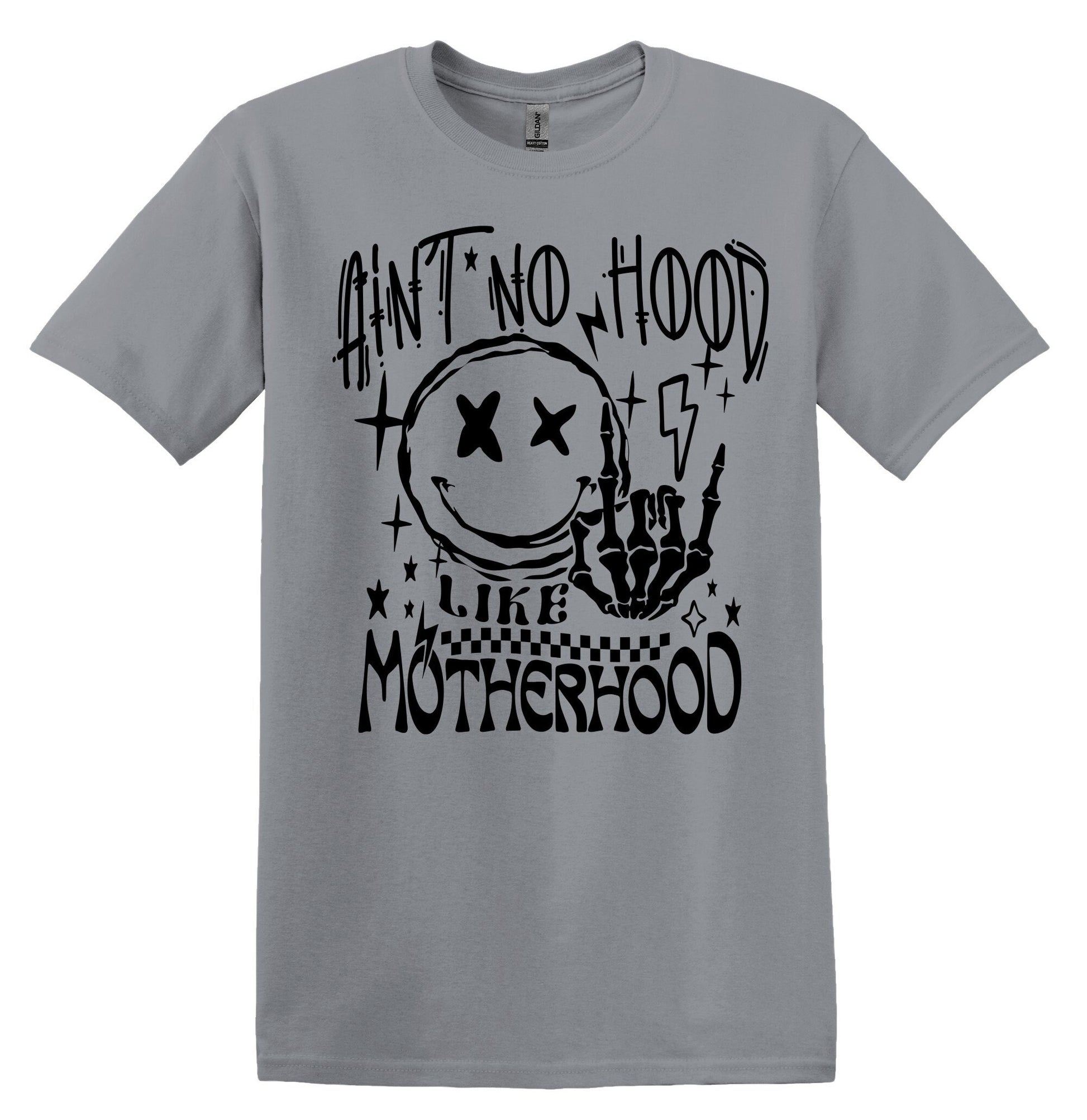 Ain't No Hood Like Motherhood Shirt Funny TShirt Vintage Mothers Day Shirt Mothers Day Gift Mom Shirt Mom Gift Mother Motherhood Skeleton