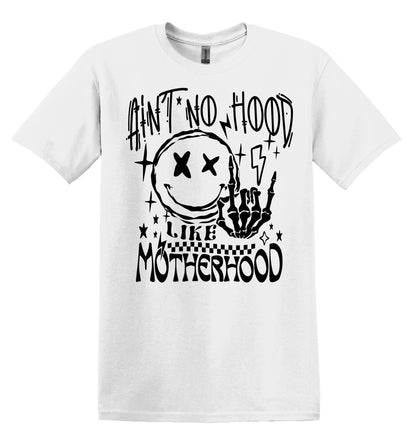 Ain't No Hood Like Motherhood Shirt Funny TShirt Vintage Mothers Day Shirt Mothers Day Gift Mom Shirt Mom Gift Mother Motherhood Skeleton