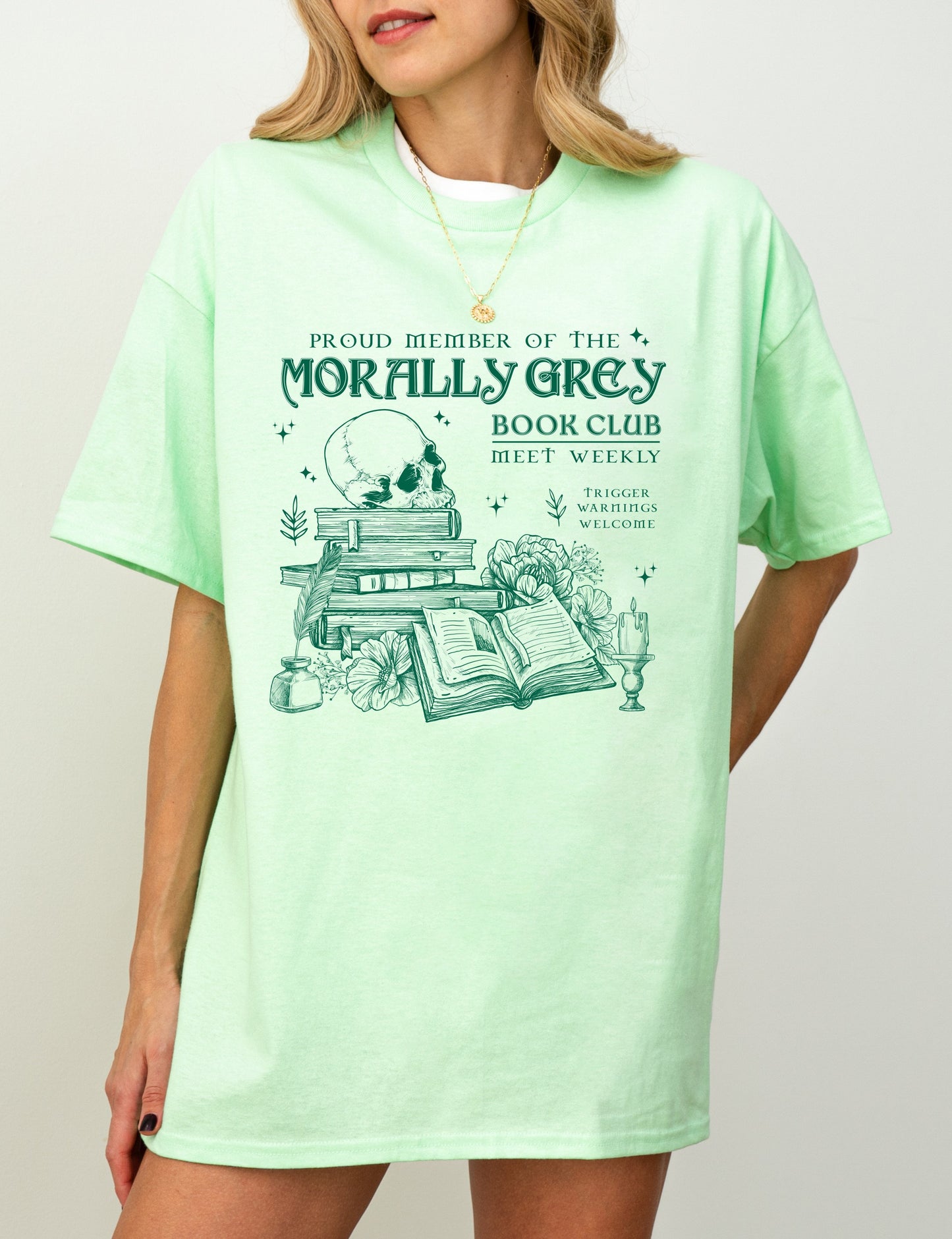 Morally Grey Book Club Shirt Book Lover Shirt Book TShirt Women Reading Shirts Book Club Shirt