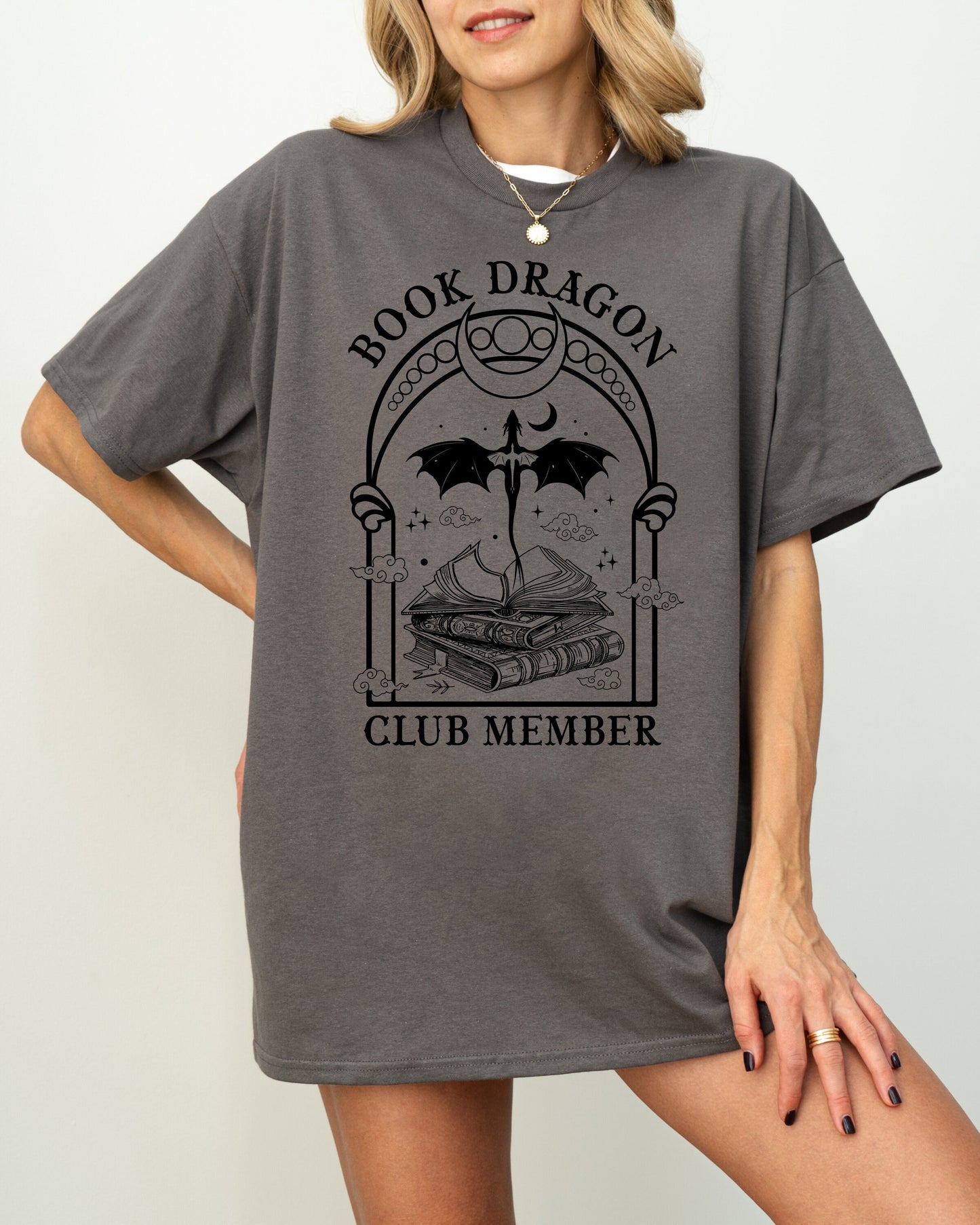 Book Dragon Club Member Shirt Book Lover Shirt Book TShirt Women Reading Shirts Book Club Shirt I Love Reading Book Club Gift Book Junkie