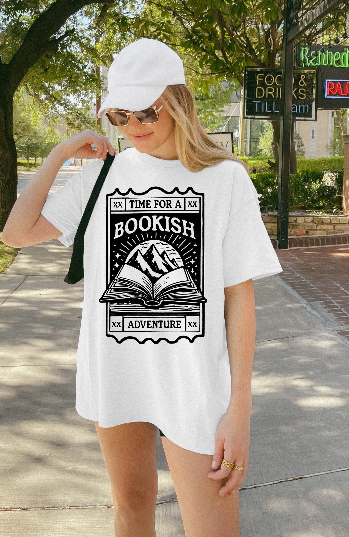 Time for a Bookish Adventure Shirt Book shirt Book Lover Tshirt Women Reading Shirts Book Club Shirt book shirt Book gift