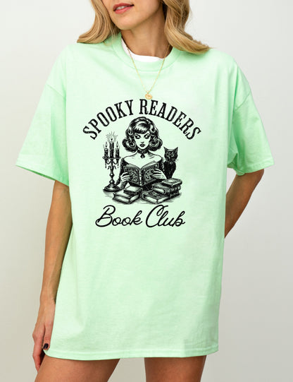 Spooky Readers Book Club T-shirt Book Lover Shirt Book Tshirt Women Reading Shirts Book Club gifts bookish Shirt Book Nerd Shirt Book Shirt