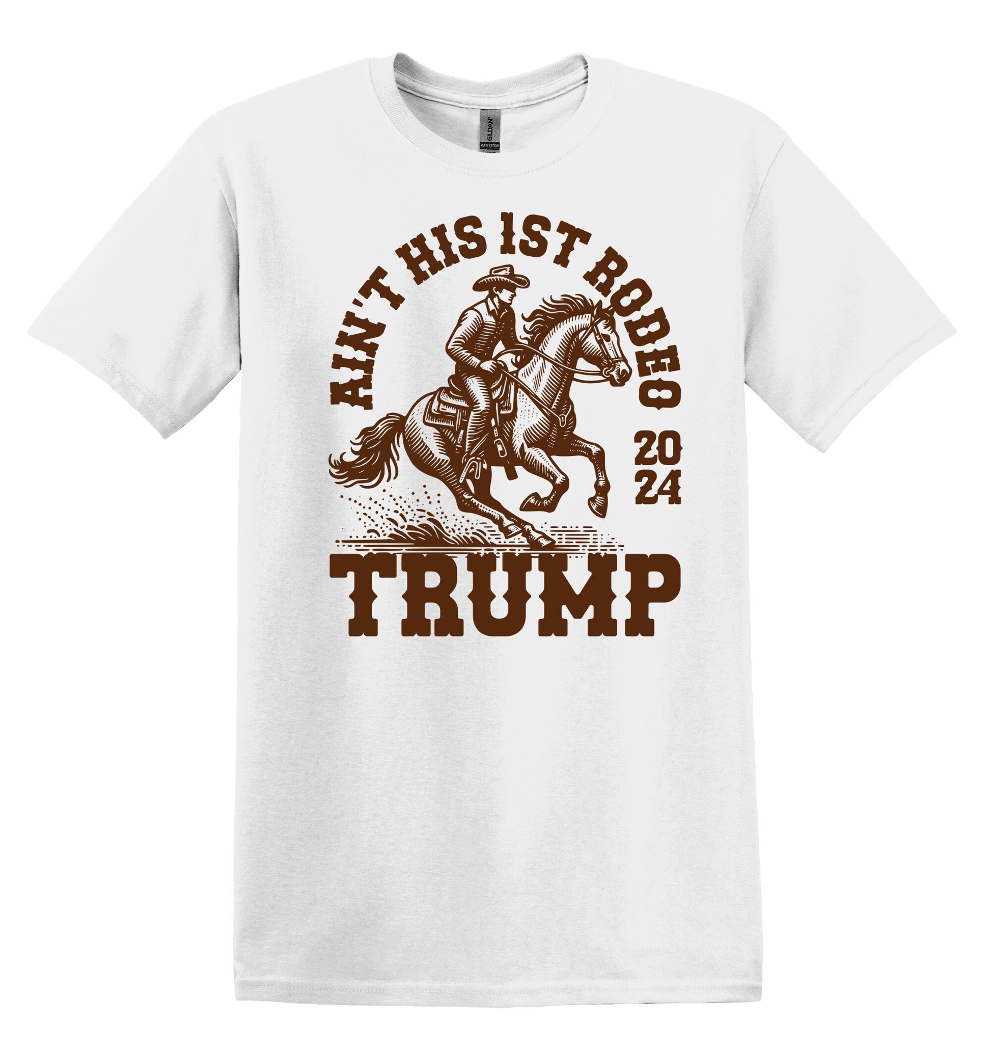 Ain't His First Rodeo Shirt, Trump for President 2024 Shirt, Republican 2024, Get On Board Trump 2024 Shirt, Trump Shirt, America Shirt