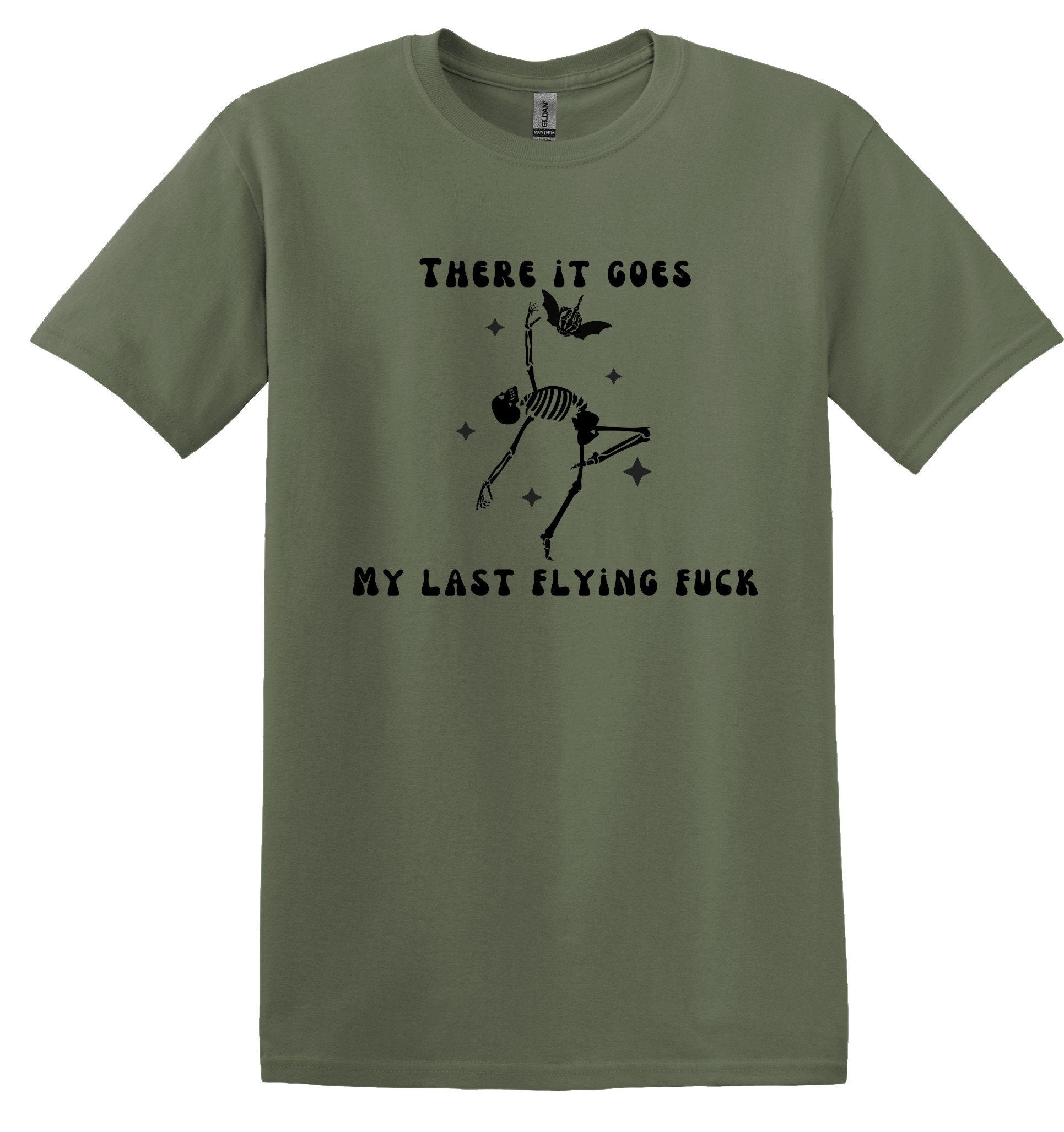 There it Goes My Last Flying F Shirt Graphic Shirt Funny Shirt Vintage Shirt Nostalgia Cotton Shirt Funny F*ck Shirt