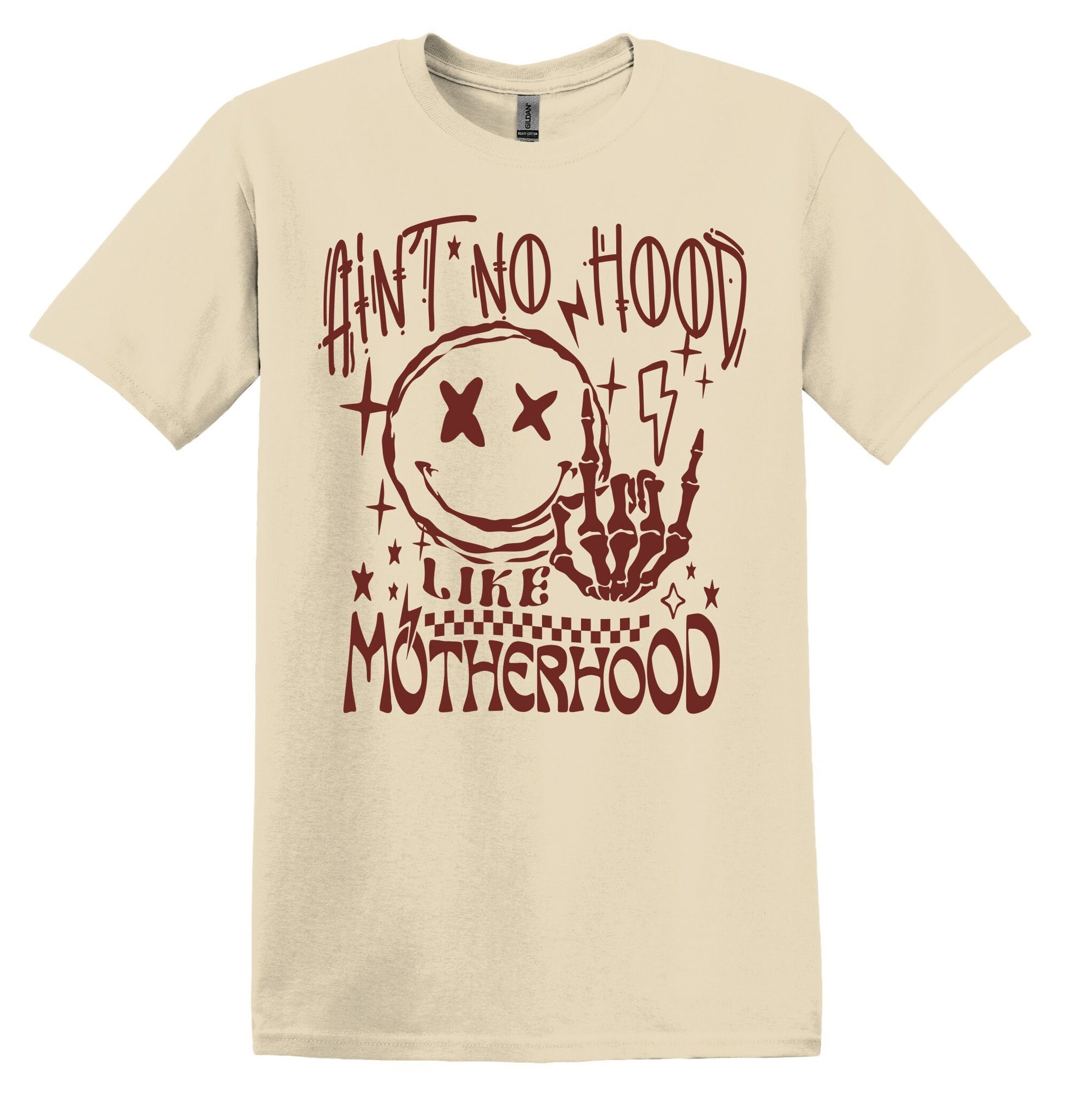 Ain't No Hood Like Motherhood Shirt Funny TShirt Vintage Mothers Day Shirt Mothers Day Gift Mom Shirt Mom Gift Mother Motherhood Skeleton