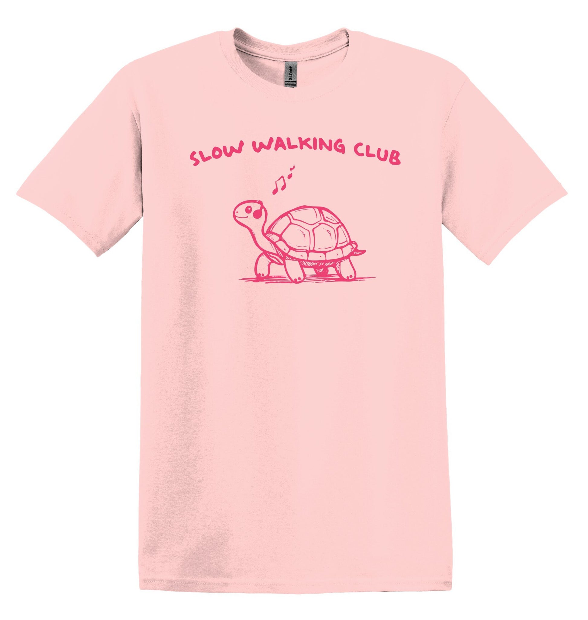 Slow Walking Club T-shirt Graphic Shirt Funny Adult TShirt Vintage Funny TShirt Nostalgia T-Shirt Relaxed Cotton Tee T-Shirt