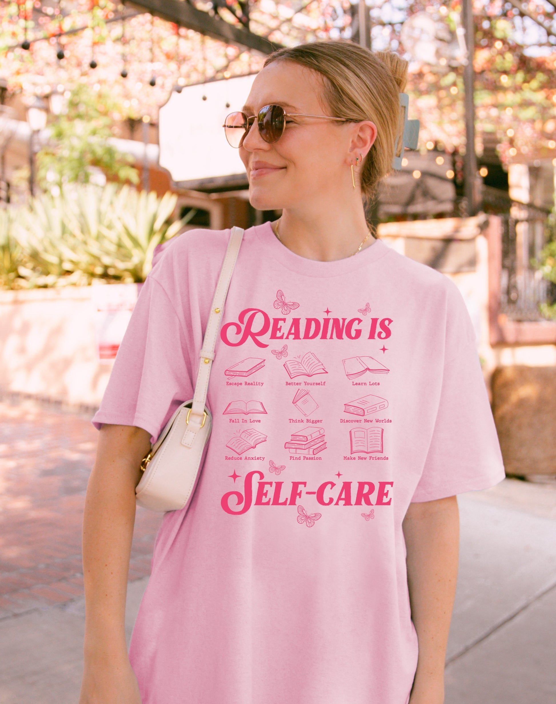 Reading is Self Care Shirt, Bookworm TShirt, Self Love Tee, Inspirational Gift, Book Lovers Gift, Mindfulness Tee