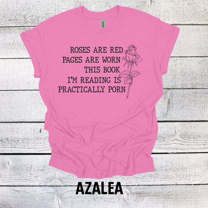 Smut Readers Rose Book Shirt - Unique Gift for Bookworms