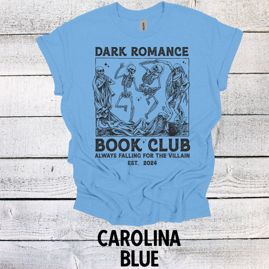 Skeletons Dark Romance Book Club Shirt - Literary Book Lover Tee