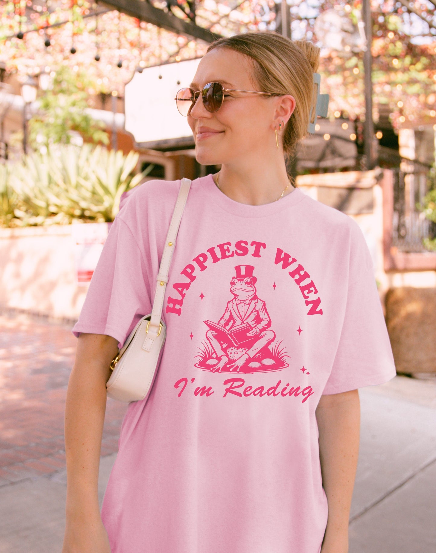 Happiest When Reading Shirt Book shirt Book Lover TShirt Book Club Shirt Book Gift book Lover Gifts Reading Shirt