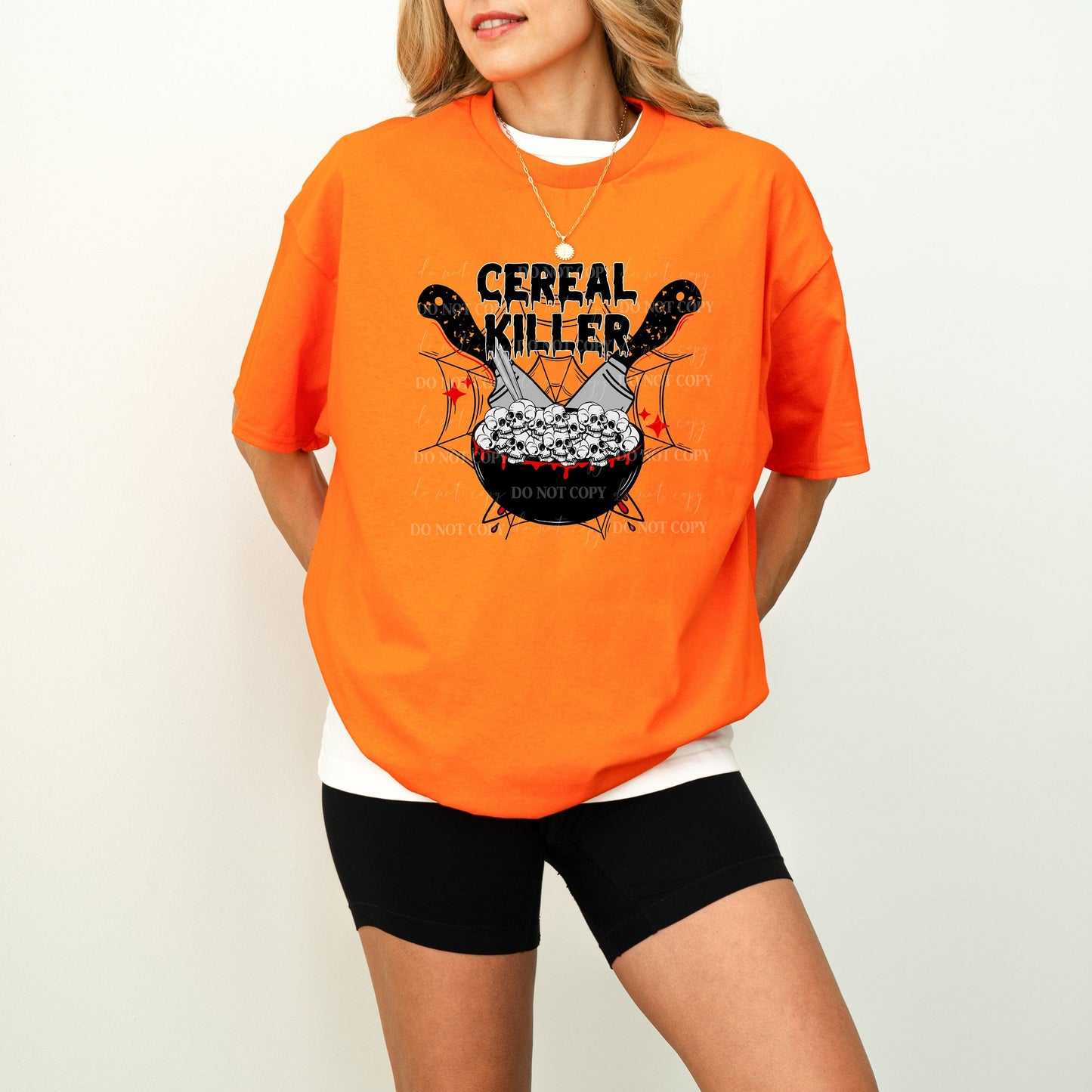 Cereal Killer Halloween Shirt - Funny Unisex Tee Skeleton Halloween Shirt