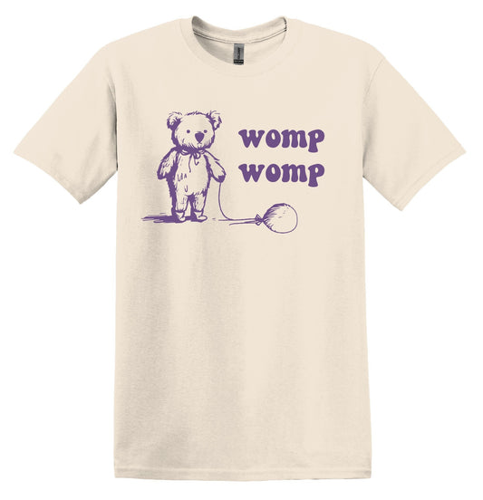Womp Womp Bear Balloon Shirt Graphic Shirt Funny Shirt Vintage Funny Shirt Nostalgia Shirt Cotton Shirt Minimalist Shirt