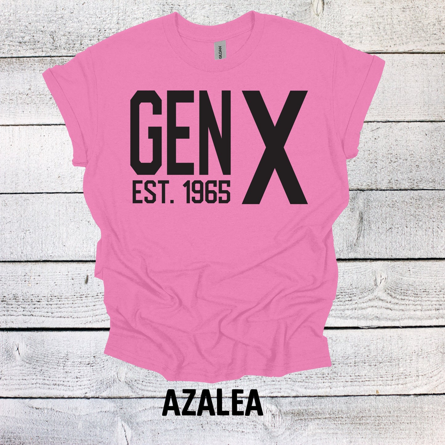 Generation X Est. 1965 Shirt Unisex Shirt Gen X T-Shirt Gen X TShirt Generation X T-Shirt Generation X T-Shirt
