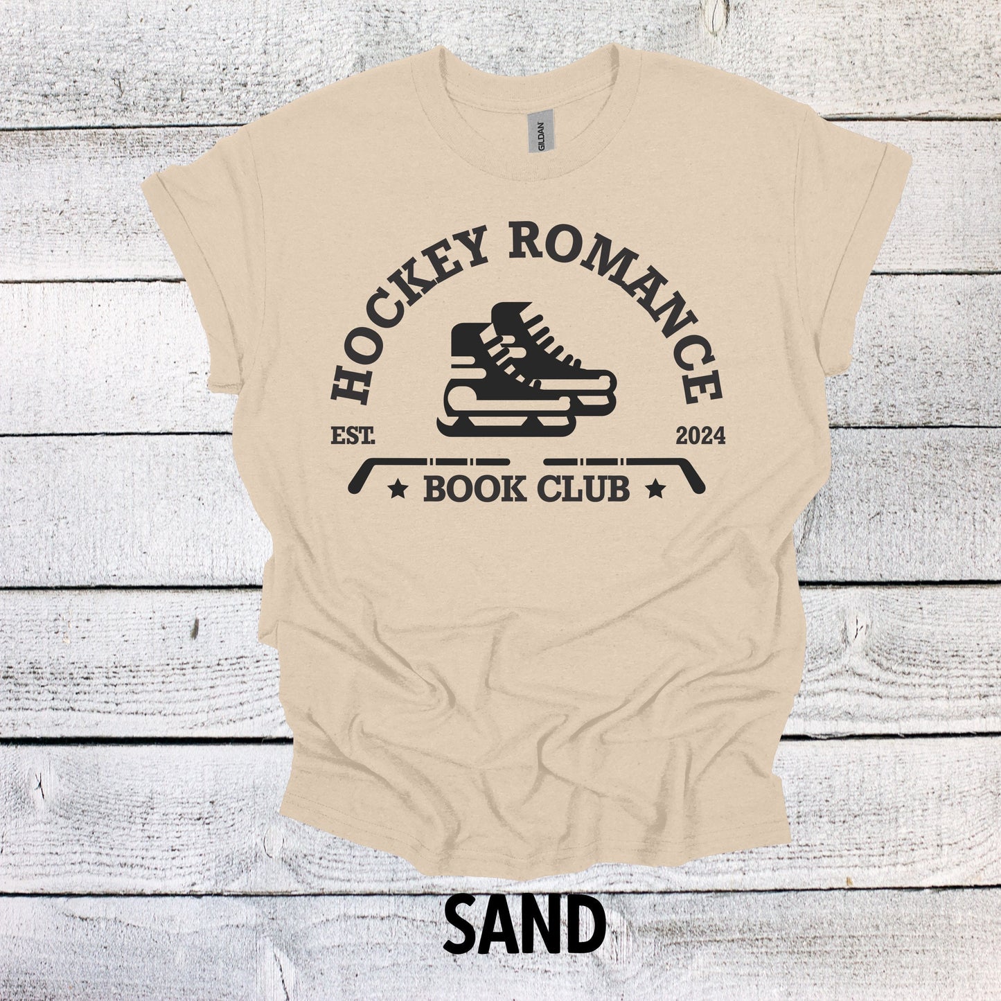 Hockey Lover's Romance Book Club Shirt - Literary Gift for Readers