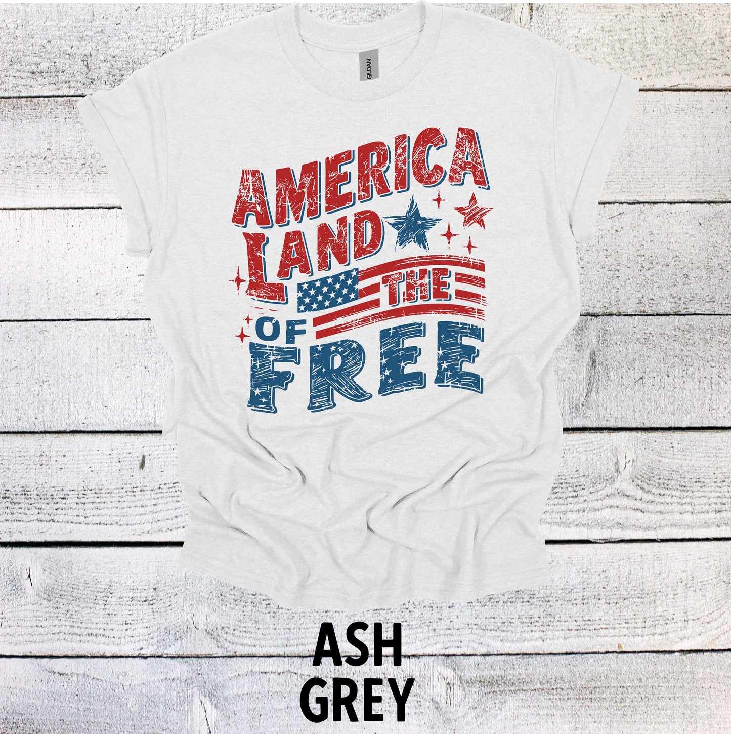 America Land of the Free Shirt - July 4th Celebration Shirt